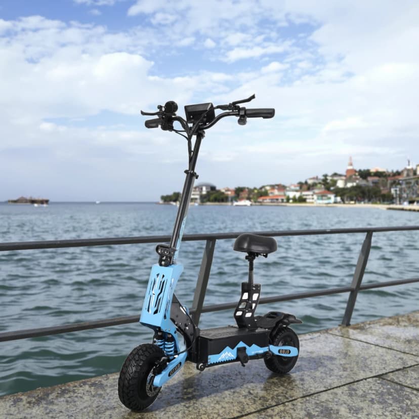 Arwibon GT08 elscooter 5600 W, 60 V, 11 tum – snabb och hopfällbar
